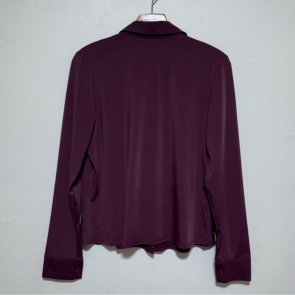 Pure Suzy Shier Purple Shirt Top Size Small - Picture 5 of 12